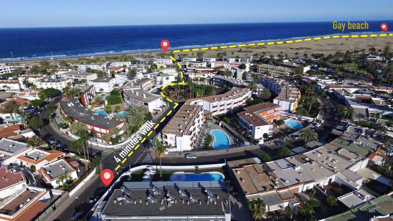 Tajinaste Beach Gay Men Only Lejlighed Playa del Inglés Eksteriør billede